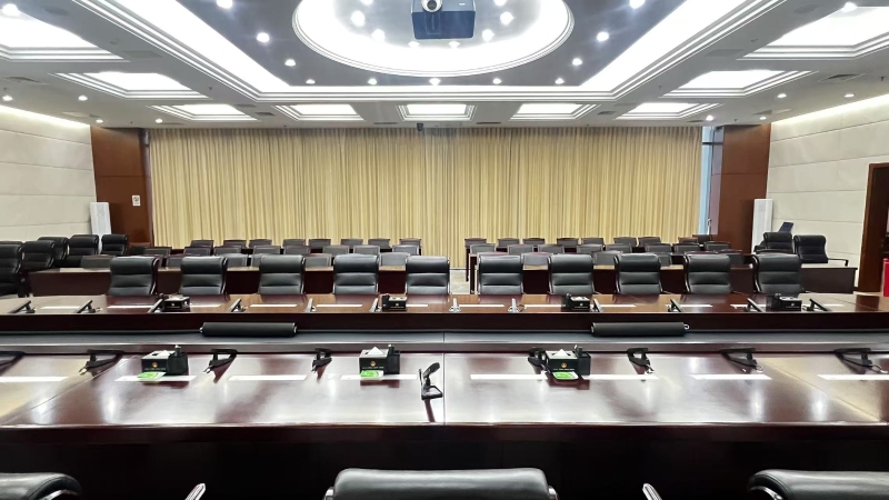 工作動(dòng)態(tài) 聞令而動(dòng) 節(jié)約高效——市機(jī)關(guān)事務(wù)中心完成會(huì)議室音響系統(tǒng)升級(jí)改造工作